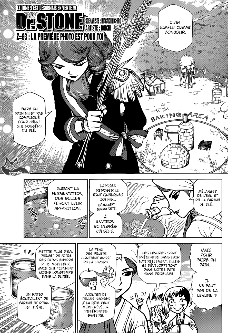 Dr. Stone: Chapter 93 - Page 1